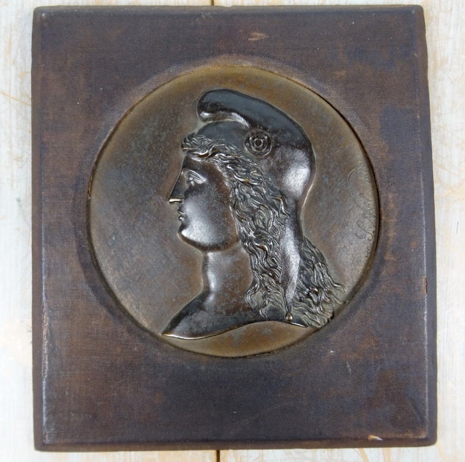 Bronze Medallion Noel 1880